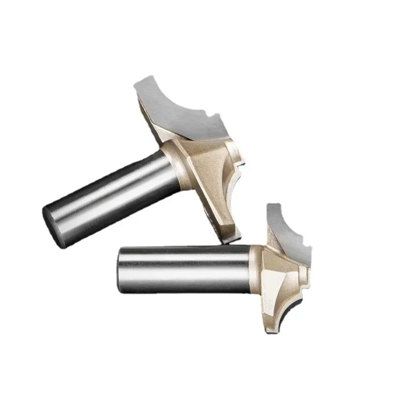 

1pc 1/2 Inch Shank Step Arc Milling Cutter for Cabinet Door Plate Woodworking Tools Router Bits