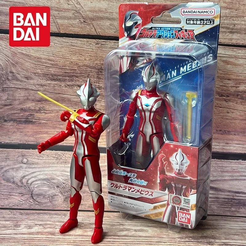 

New Bandai Original Genuine Blaze Ultra Voice Super Action Figure Ultraman Zero Orbudiga Composite Model Toy Holiday Kids Gifts