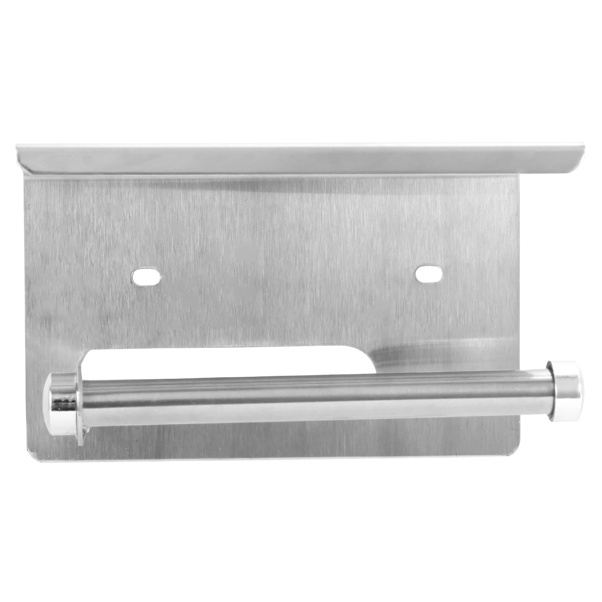 

Stainless Steel Paper Towel Holder Holders Mount Bathroom Silver Wall Container Wall-mounted Organizer Toilet Multifunction