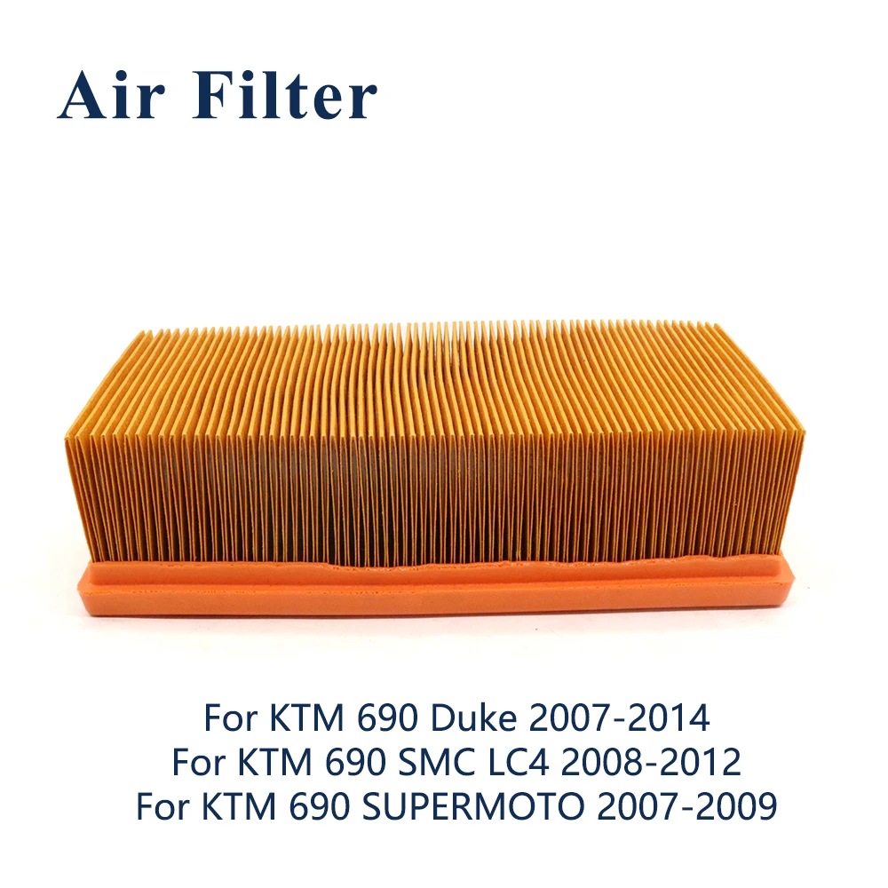 

For KTM 690 Duke 2007-2014 690 SMC LC4 2008-2012 690 SUPERMOTO 2007-2009 Motorcycle Air Filter Engine Intake Cleaner
