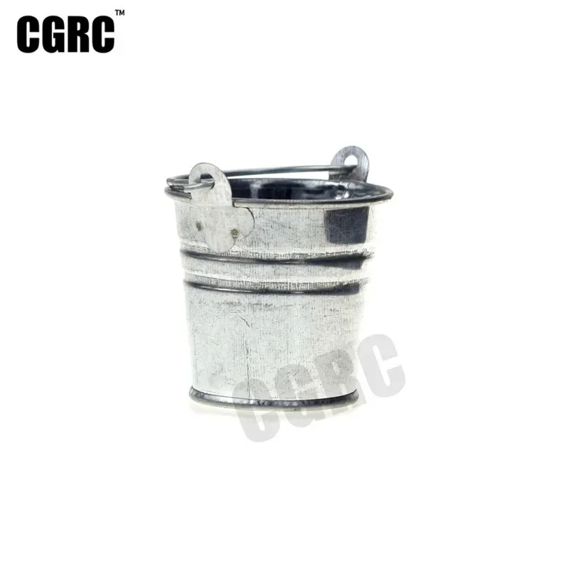 

1/10 RC Car Simulation Decoration Metal Bucket For Tamiya Cc01 Axial Scx10 Rc4wd D90 Trx-4 Trx4 1/10 Rc Crawler