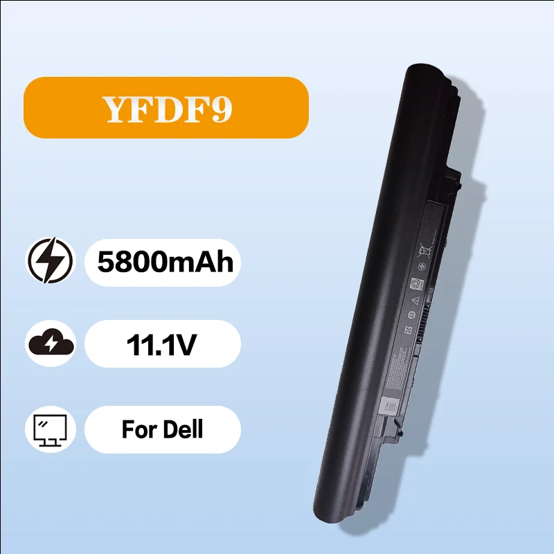 

Стабильная совместимость Аккумулятор 11,1 В 5800 мАч для Dell Latitude E3340 E3350 V131-2 JR6XC