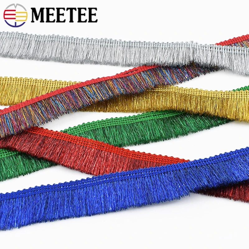

5/10/20M 25mm Tassel Fringes Sewing Curtains Clothes Dresses Lace Trim Decorative Trimmings Stitching Tassels Crafts Accessories