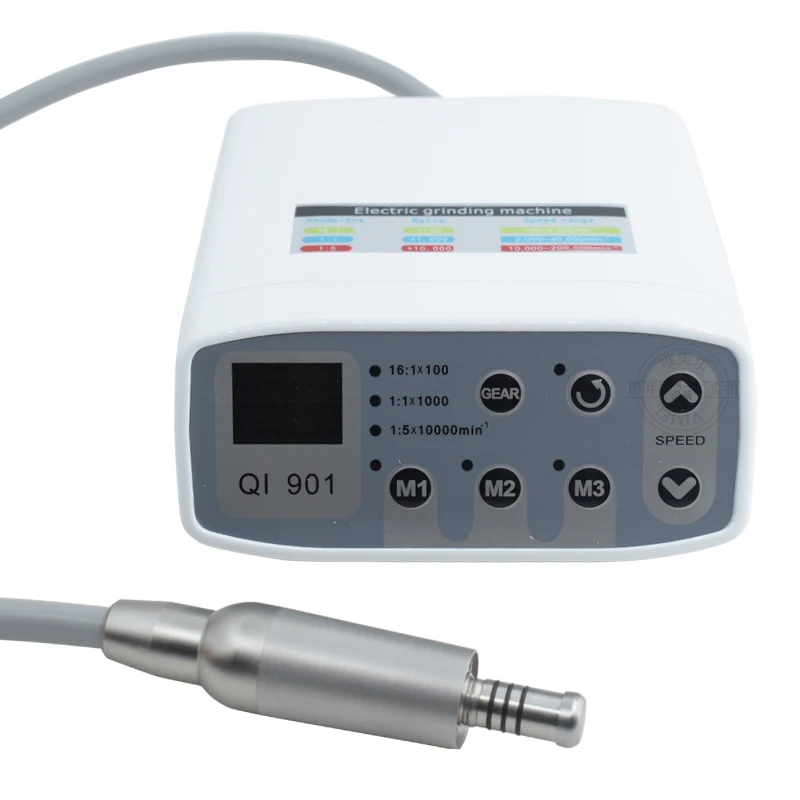 Dental Electrical Motor Brushless LED Micro Motor Work With 1:5/1:1/1:6 Contra Angle For Teeth Grinding Polishing