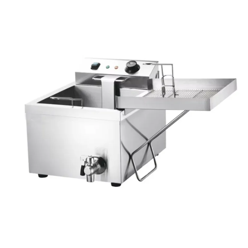 

Zunke Commercial Fully Automatic Doughnut Deep-fryer With Oil Filtration System