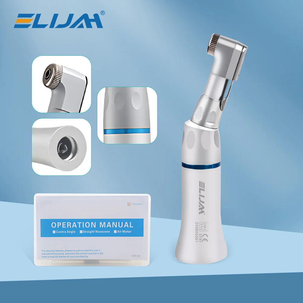 

1 Pcs 203C Latch Chuck Contra Angle For Ø2.35mm CA Burs Denspay Low Speed Contra Angle Handpiece Dentist Equipment Tools