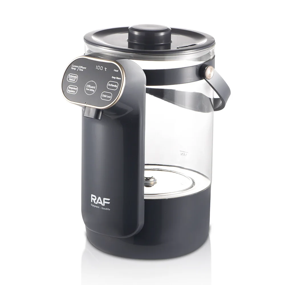 Чайник бытовой водонагреватель электрический нагревательный стеклянный электрический чайник с многоскоростным регулируемым дисплеем температуры