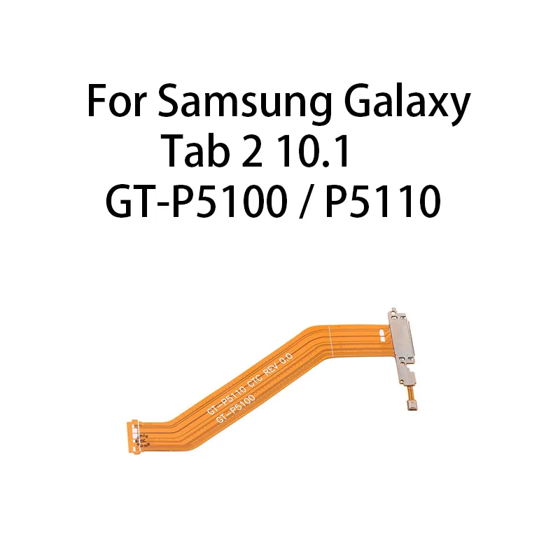 USB Charge Port Jack Dock Connector Charging Board Flex Cable For Samsung Galaxy Tab 2 10.1 P5100 P5110