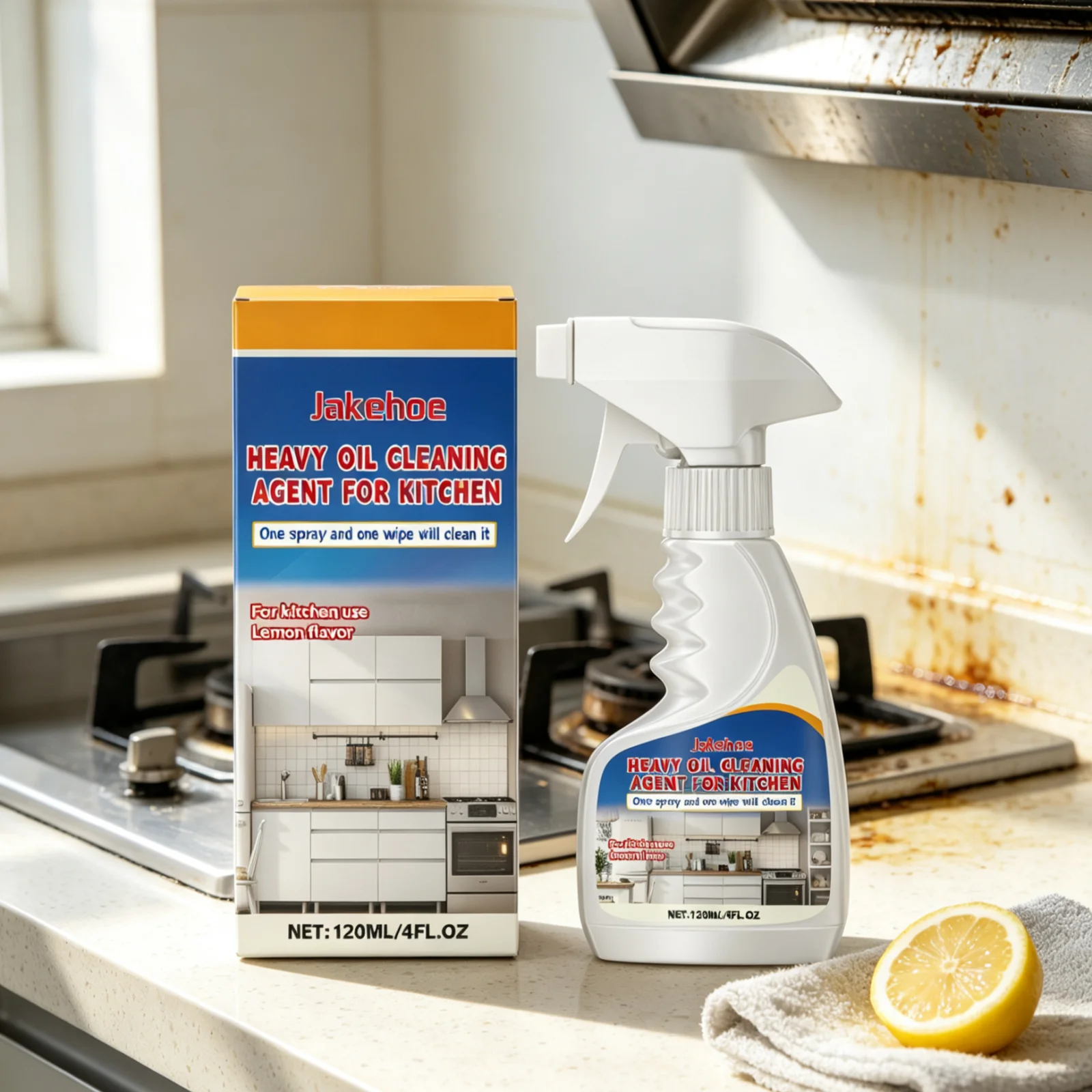 Jakehoe Mutfak Yağ Sökücü Spre - Commercial Kitchen Grease Cleaner incelemesi ve fiyatı