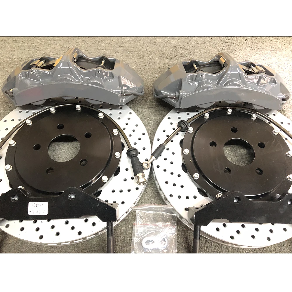 Brake Caliper kit includes 6-piston brake caliper, brake disc and brake pad for VW  passat B8 Front Brake Kit