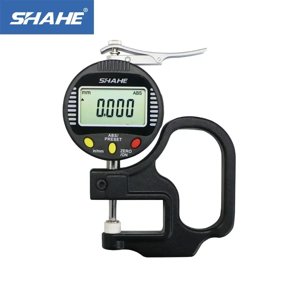 

0.001mm Digital Display Micron Thickness Gauge Meter Leather Thickness Gauge 0.001 mm Digital Thickness Gauge