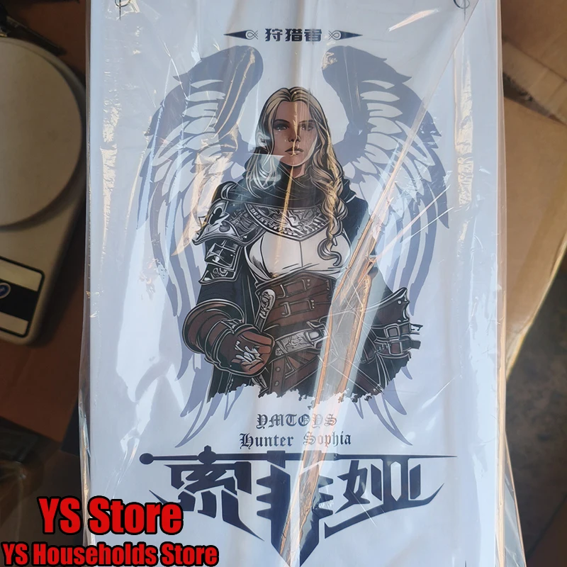 1/6 Sofia Gold Hair Female Hunter Action Figure Collection Movable Eye Design YMTOYS YMT103 12