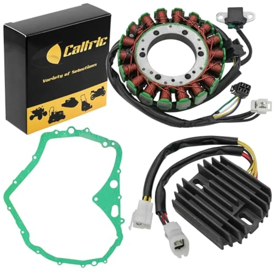 

Stator Regulator Rectifier Gasket Set Compatible with Arctic Cat 400 FIS Man 2X4 4X4 Models for OffRoad ATV Use 20032008 High E
