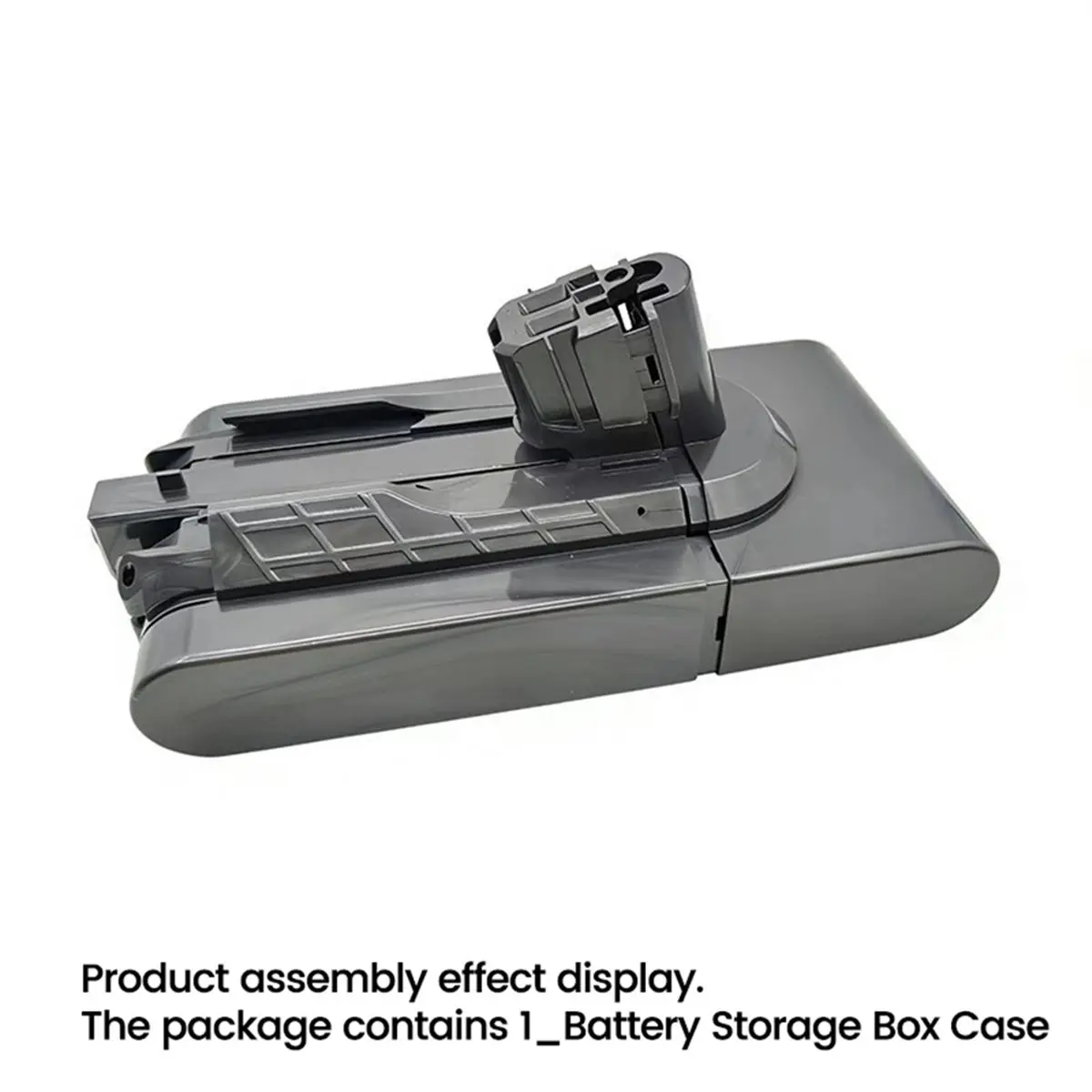Battery Storage Box Case for V11 SV15 Vacuum Click-in Battery for PCB Charging Board Strips Set