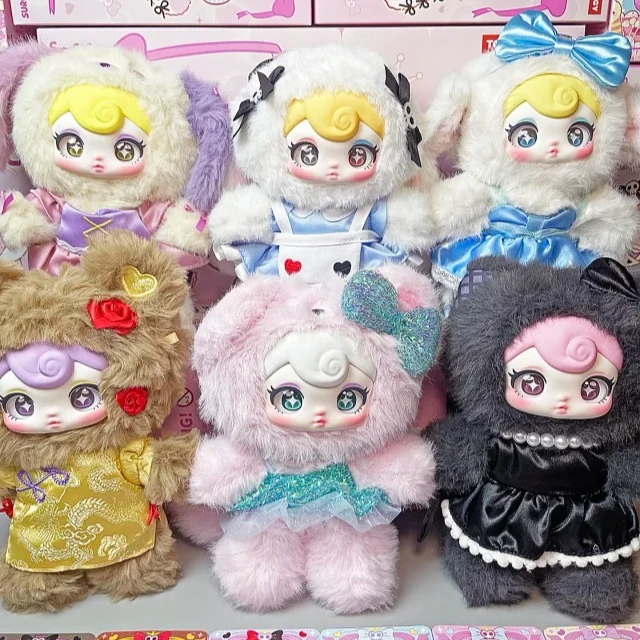 

【В наличии】Sunycoco Bunny Rebellious Sweetheart Series Blind Box Baby Face Кукла Рюкзак Подвеска Брелок Аниме Фигурки