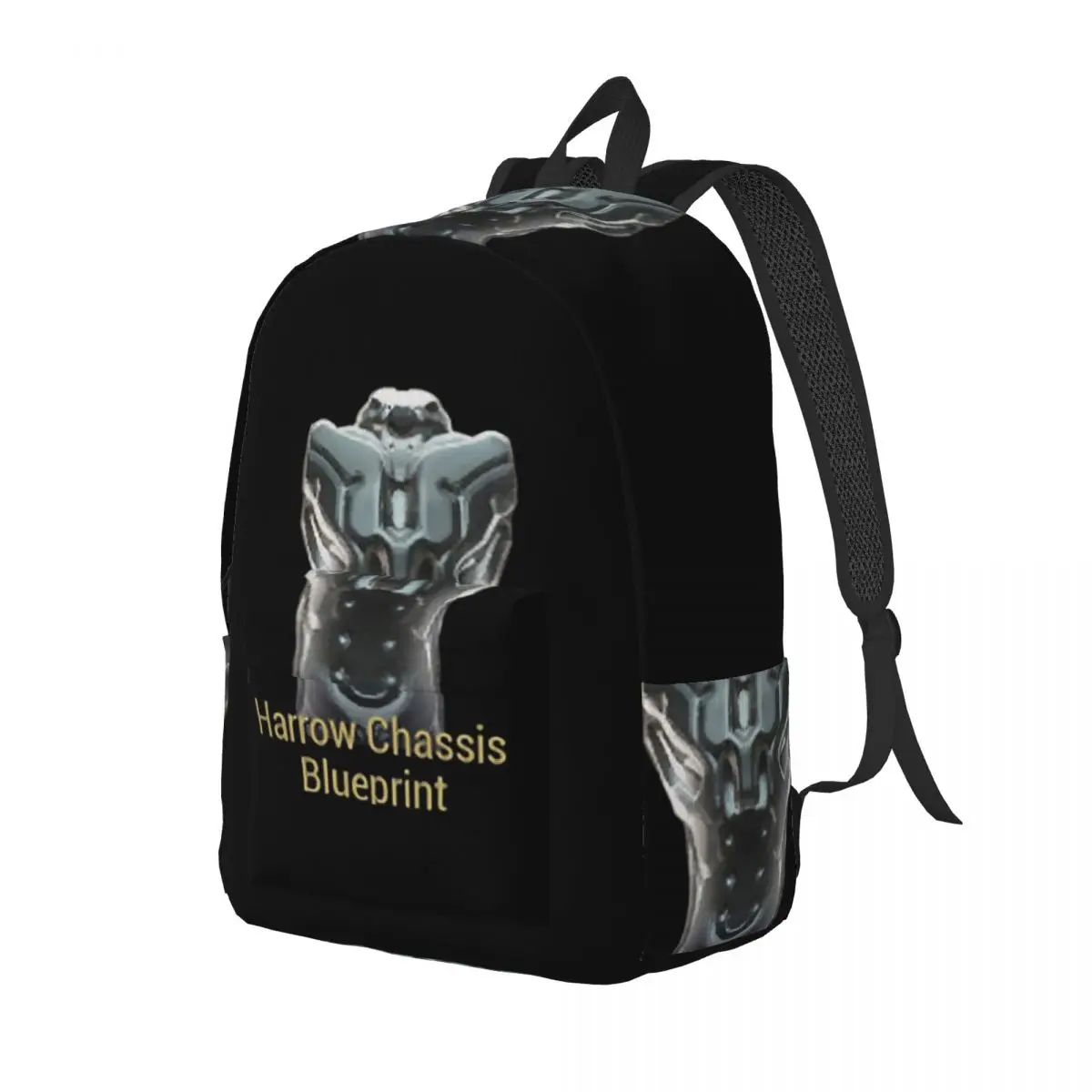 

Harrow Chassis Blueprint Warframe Tennoc Backpack Daypack Large Capacity Kids BookBag School Bag Shoulder Bags for Men Women