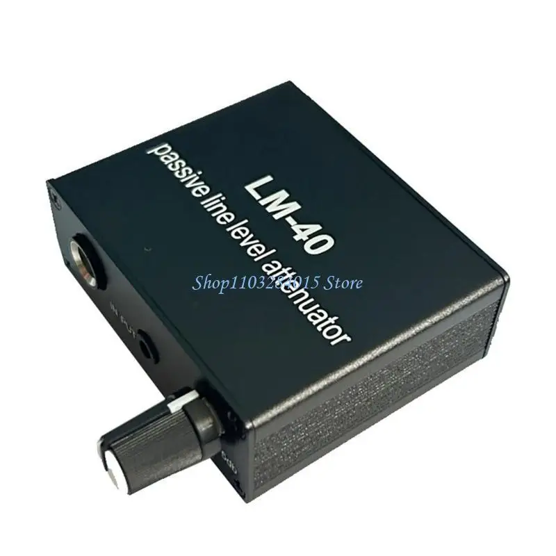 R6FF Passive Attenuator Line Output Sound Card Speaker 3.5mm/6.5mm Output Low Levels Converter Microphone Mic Port