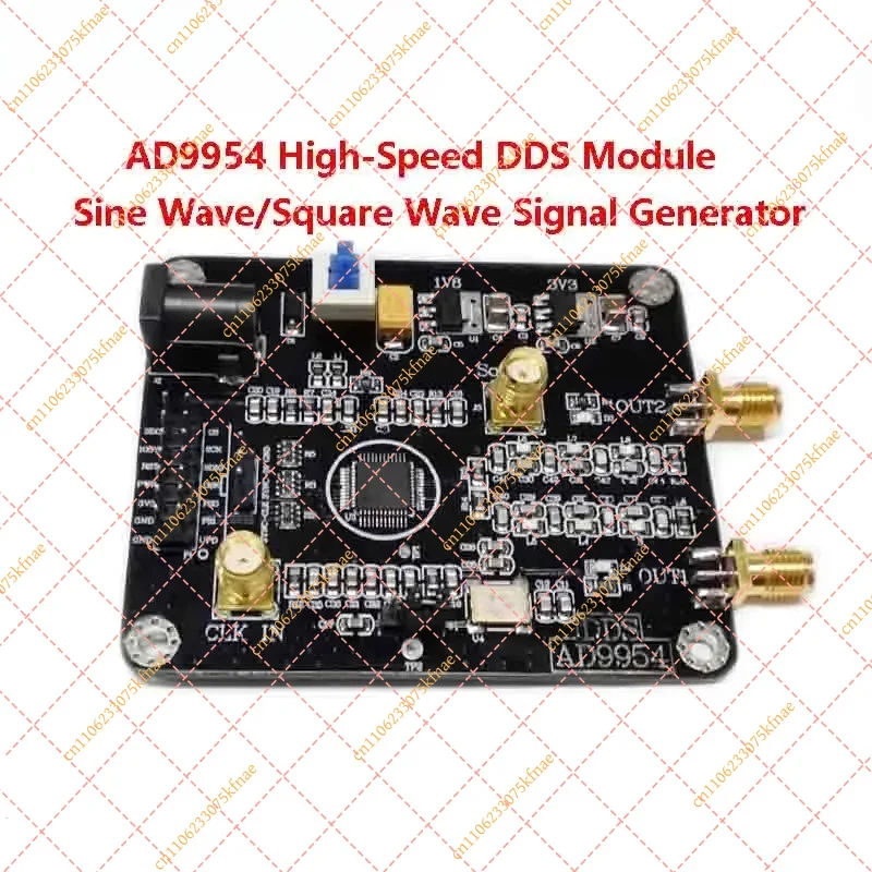 AD9954 DDS Signal Generator Module 400MHz Main Frequency RF Signal Source Sine Square Wave Output