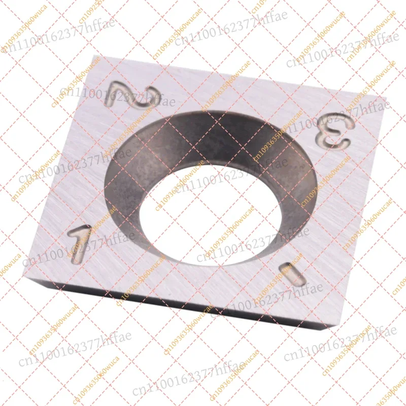 Wood Turning Carbide Insert Blades Milling 30 Degree Lathe Chisel Replacement Blade 14X14x2mm view 2
