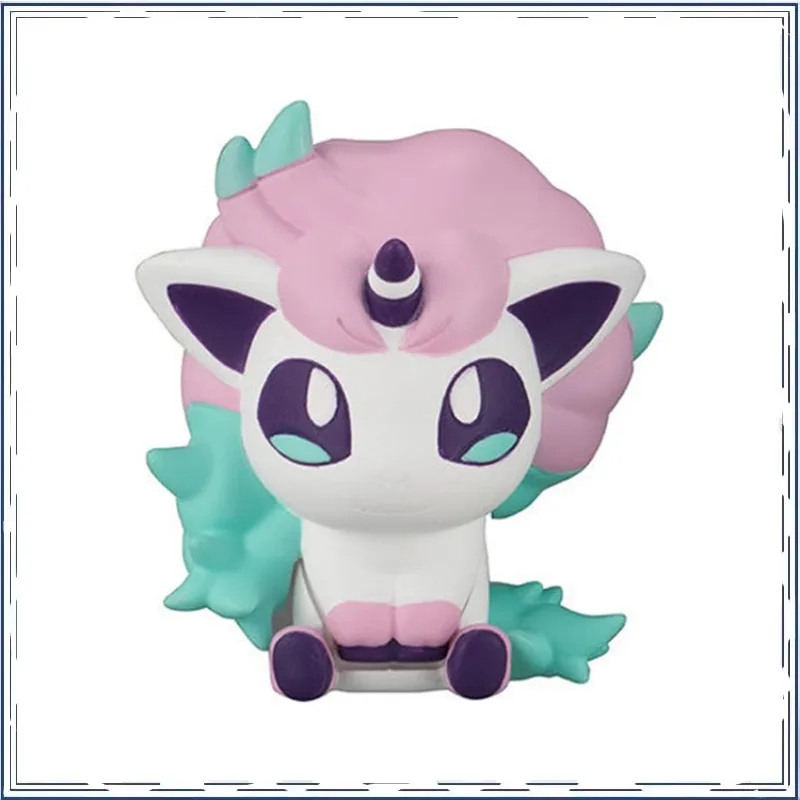 

BANDAI Pokémon Gengar Eevee Gashapon Q-version A Clip Series Collection Keepsake Children's Day Gifts Model Toys