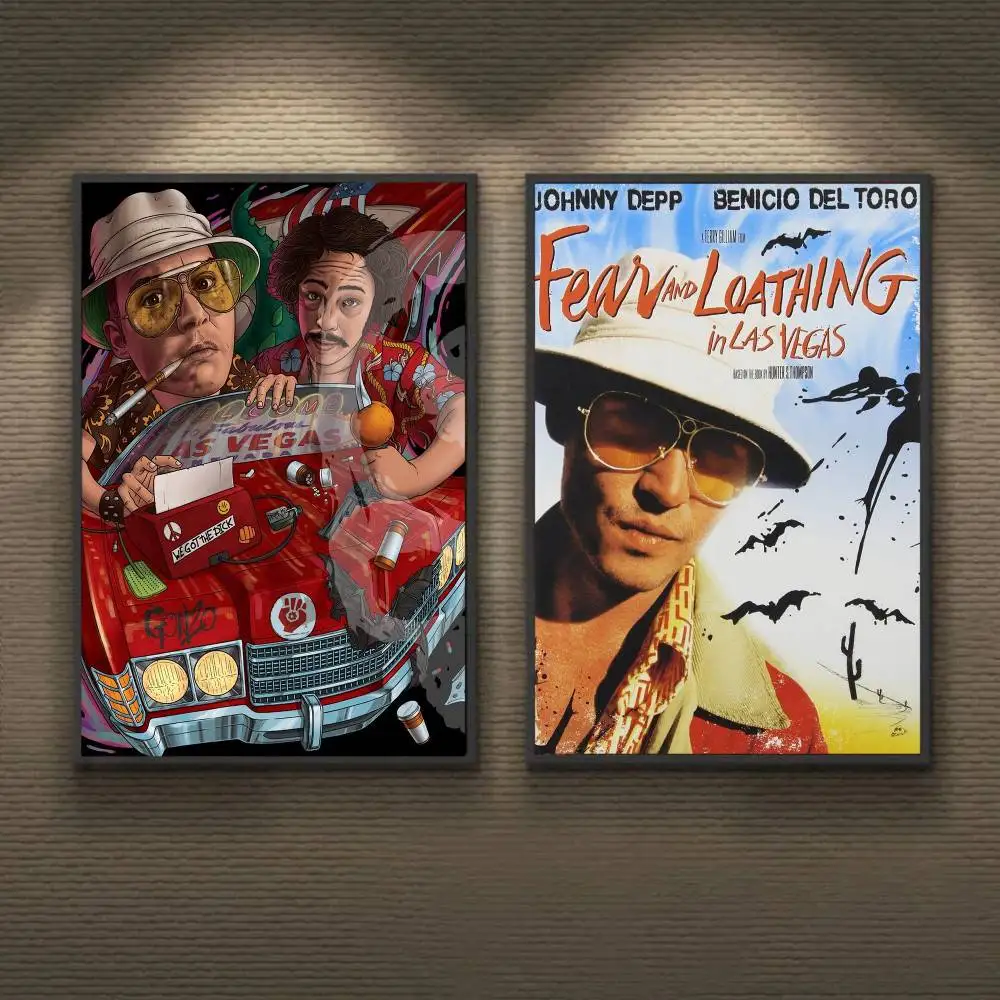 الخوف الكراهية لاس فيغاس ملصق فني ذاتي اللصق مقاوم للماء ورقة ملصق مقهى بار غرفة النوم جدار ديكور #5