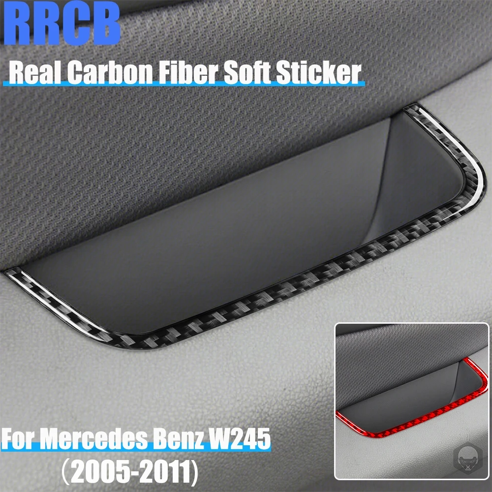 

Carbon Fiber Car Accessories Door Puller Cover Soft Sticker For Mercedes Benz W245 B-Class 2005 2006 2007 2008 2009 2010 2011