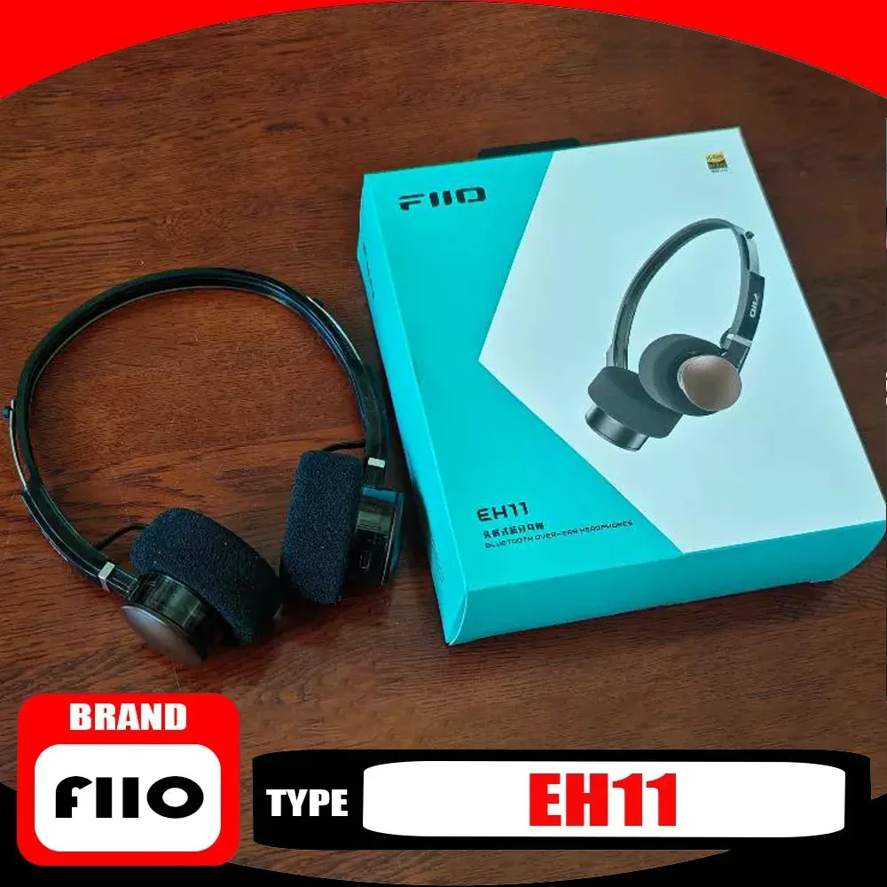 

FIIO EH11 Headphones Bluetooth 6.0 Supports LDAC Lightweight Long Battery Life Gaming Headset E-sports Sound Effects Simple