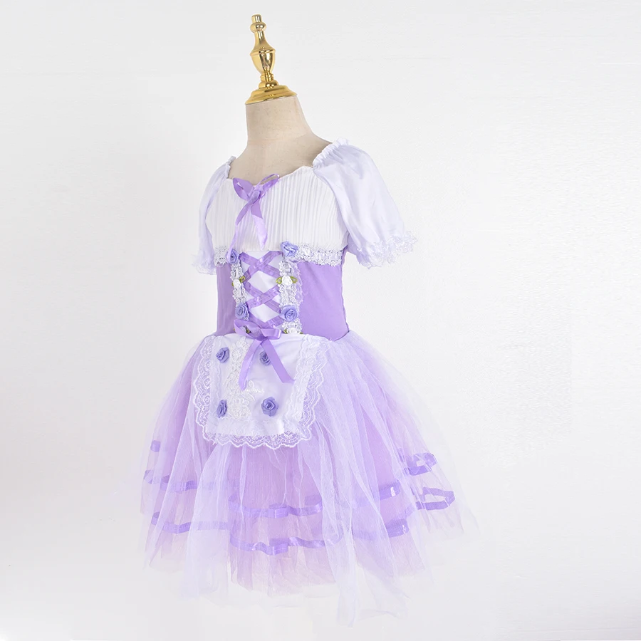 Jupe de Ballet pour enfants, robe de spectacle du lac des cygnes, longue robe de Ballet en velours, justaucorps de Ballet pour filles, robe de ballerine pour femmes