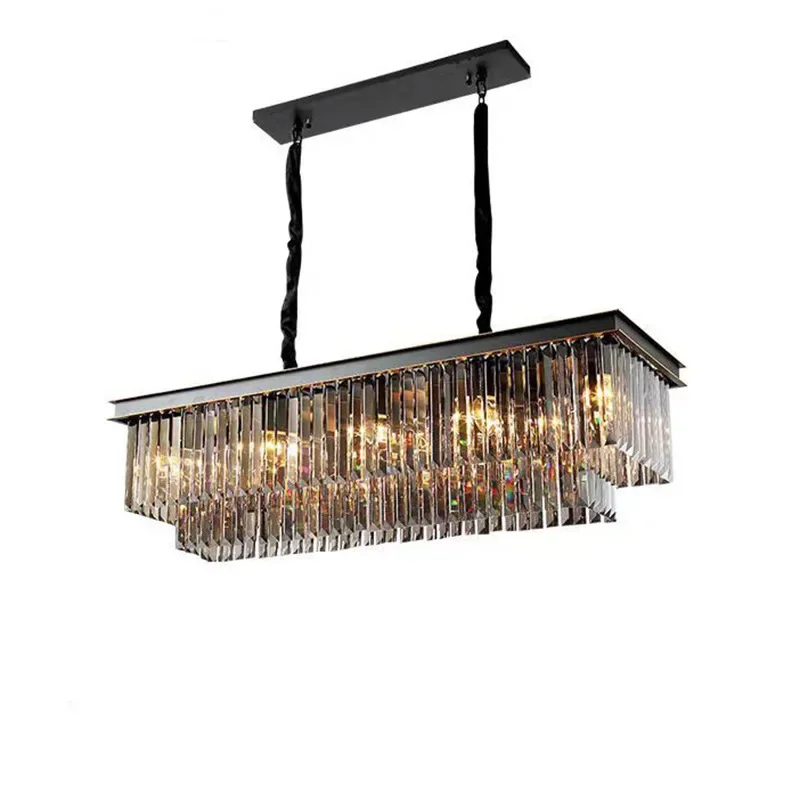 

Designer Engineering Creative American Model Room Crystal Chandelier