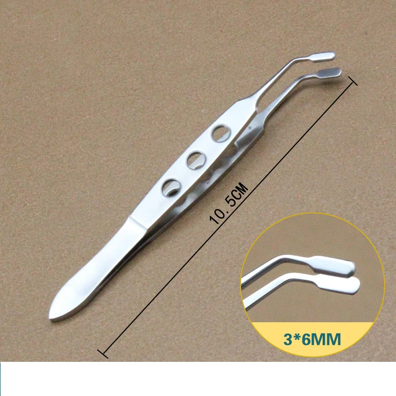 Meibomian gland massage forceps clogging and dredging fat eye rolling forceps Eyelid squeeze eyelid clamp