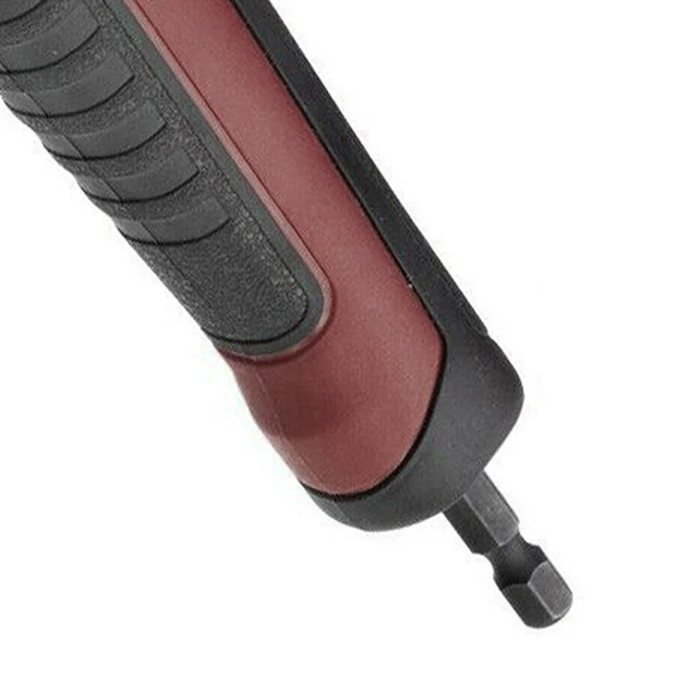 Chave de fenda hexagonal de 1/4 polegadas, haste de perfuração de driver de extensão de 90 graus