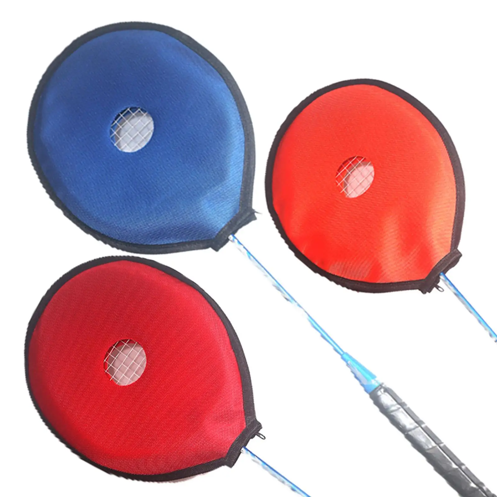 Swing Resistance Racket Sleeve Badminton Accessories Polyester Fiber Protective Cover for Strengthening Practice