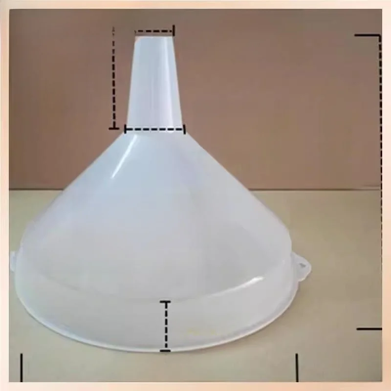 

Extra Large Plastic Thiened Funnel Pouring Liquor Oil Industrial Funnel No Spill Bar Restaurant Kitchen Utensil Accory