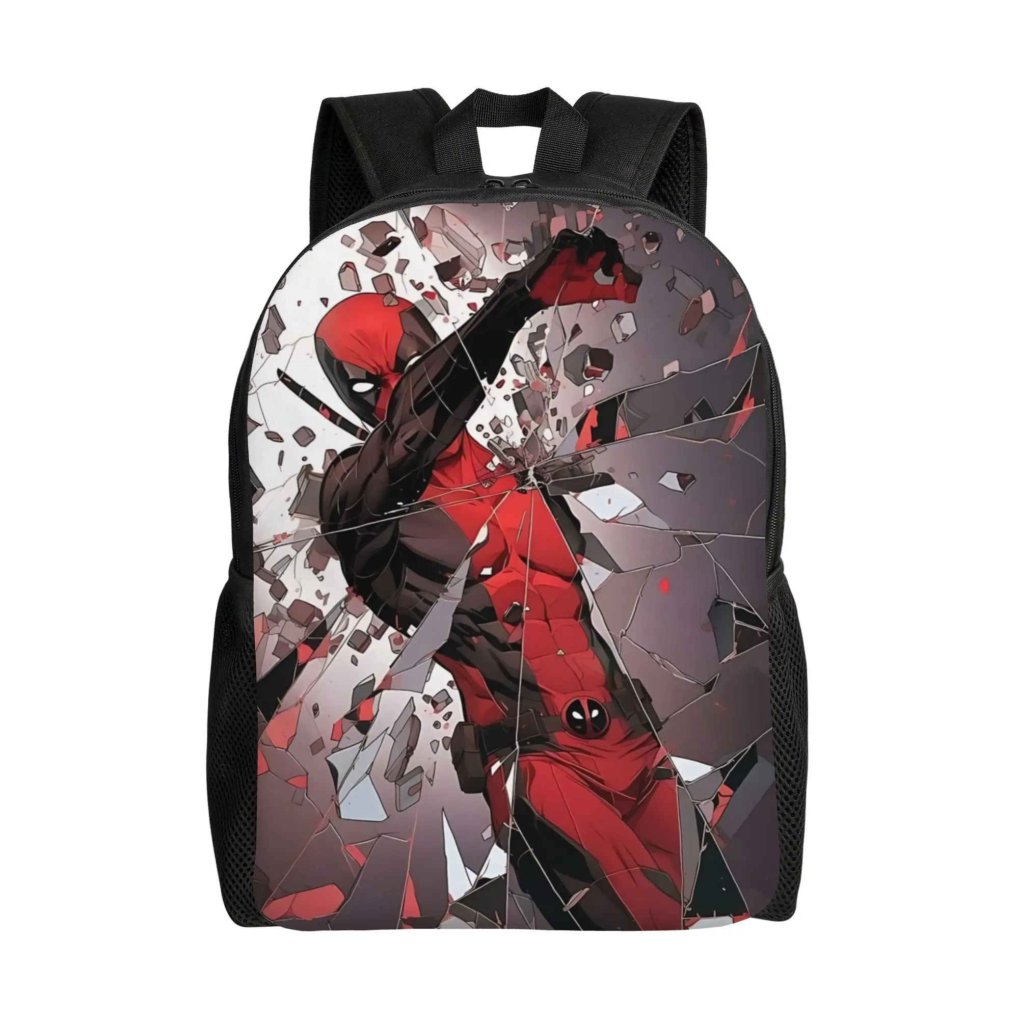 

1PC Backpack Deadpool Fashion Backpacks Daypack Cool Deadpool Daily High School Large Capacity Rucksack