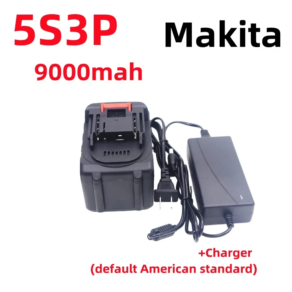 New 21V wireless key battery, 3000mah 6000mah 9000mah Fast charging lithium ion battery