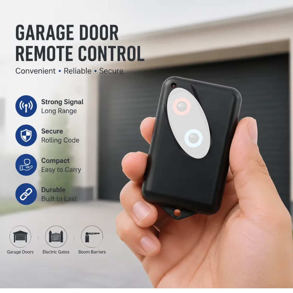 For Boss SteelLine 2211L Garage Door Remote Control 303mhz BHT4/BOL4/BOL6/BRD1 Rolling Code Replacement Gate Openers Transmitter
