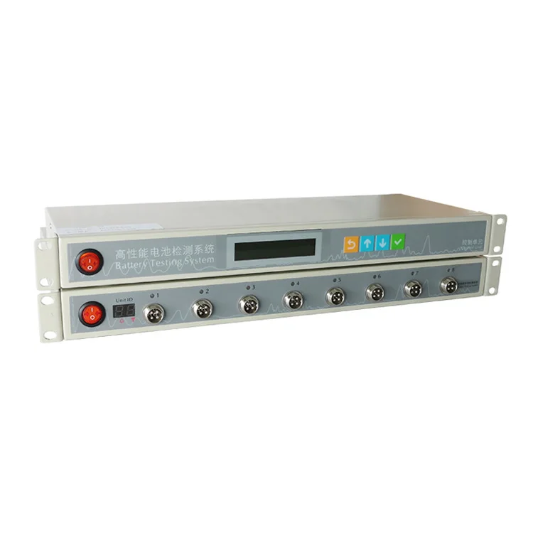 8-Channel lithium button battery cycler tester 5V50mA battery testing device
