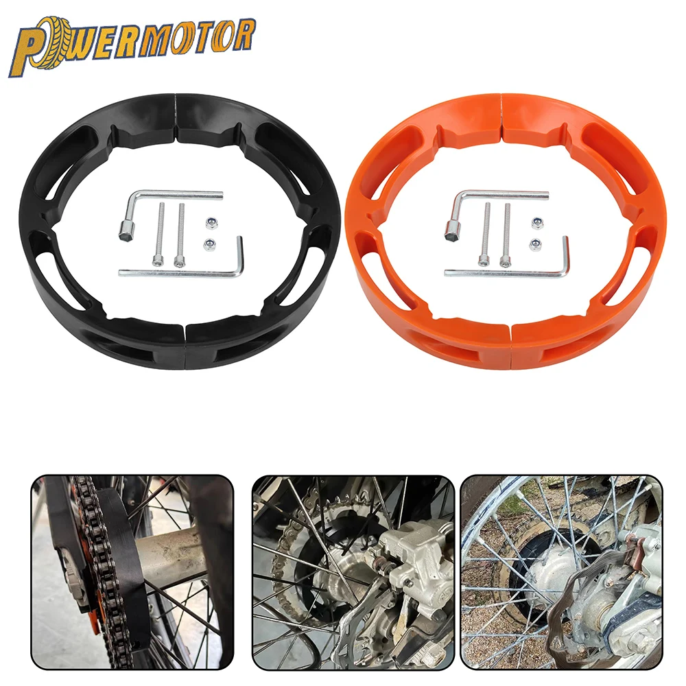 Motorcycle Detachable Design Chain Protector Chain Guard For KTM EXC Husqvarna GASGAS Dirt Pit Bike Motorbike Universal Parts