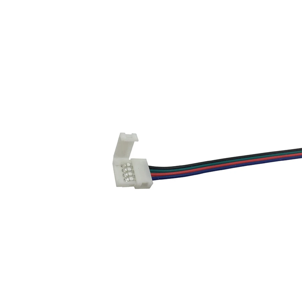 

4 Pcs LED Light Strip Connector Jumper RGB Bar Controller Power Adaptor