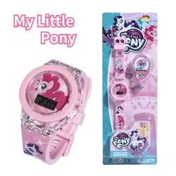 My Cartoon Little Pony Luminous Watch Children Girl Boy Cute Exquisite Toy Electronic Night Light Watch Birthday Gifts Toys