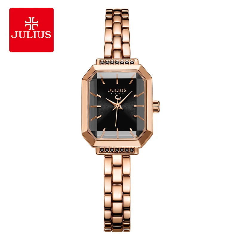 Julius Watch JA-1064 Steel Band Bracelet Women Watches Julius Ladies Casual Clock