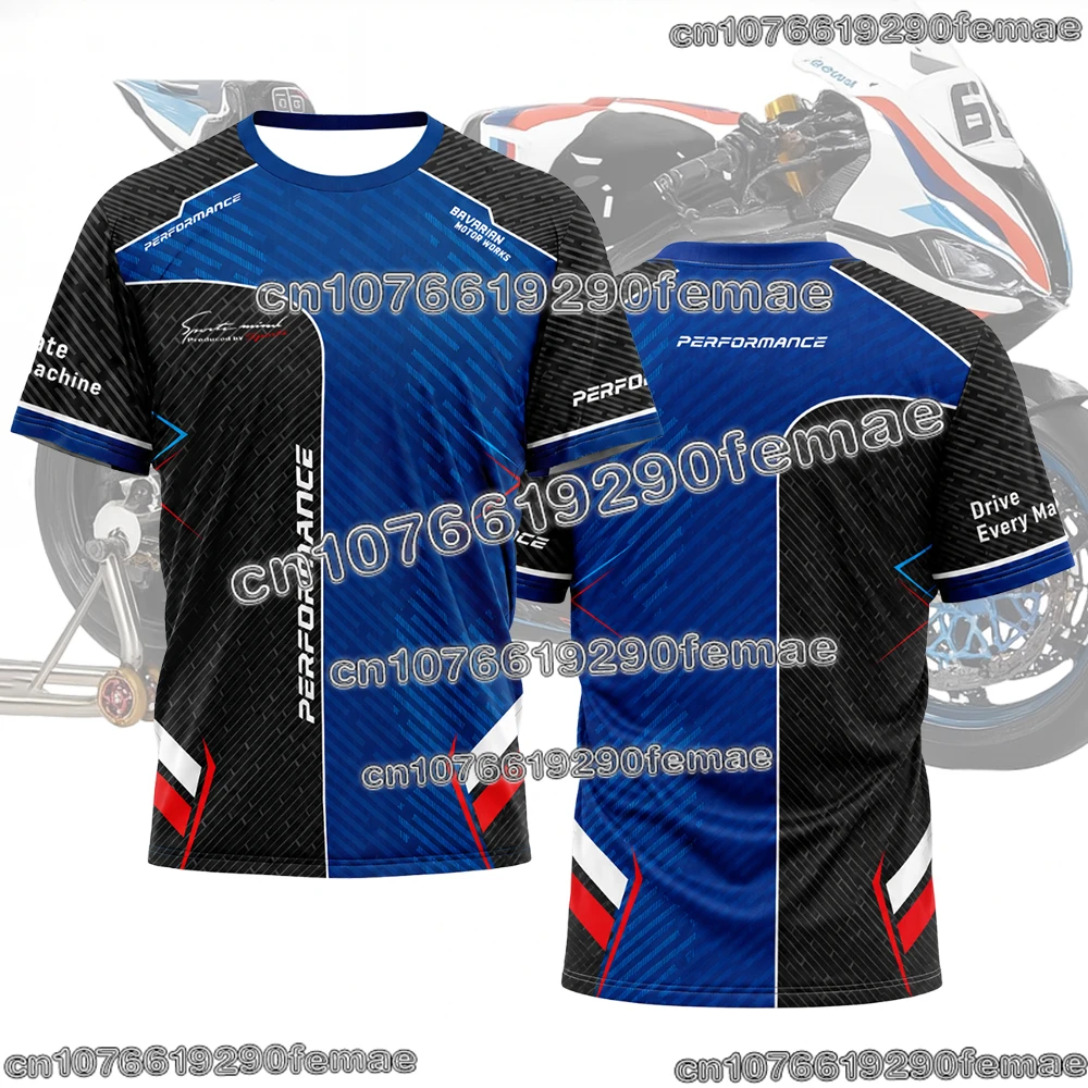 

2026 New Best-Selling S1000RR Motorrad Casual Riding T-Shirt Men Breathable Quick Dry Sweat Wicking Moto Enthusiast Top