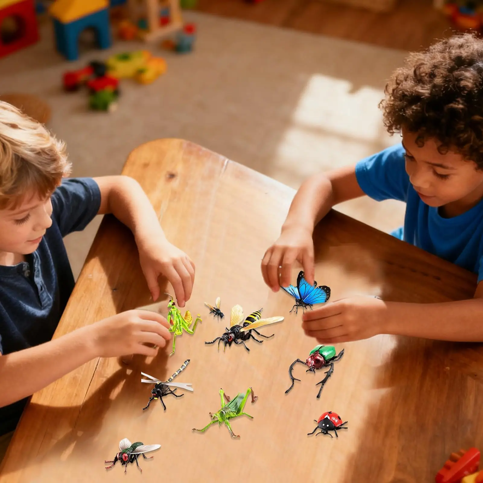 ชุดตัวต่อสัตว์ 3 มิติ แบบประกอบเอง รูปแบบจิ๊กซอว์ สำหรับตกแต่งบ้าน งานปาร์ตี้ ห้องนั่งเล่น ชั้นวางหนังสือ ชั้นวางของ ตู้โชว์