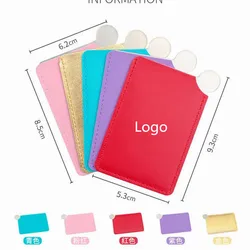 100pcs mirror with customized logo