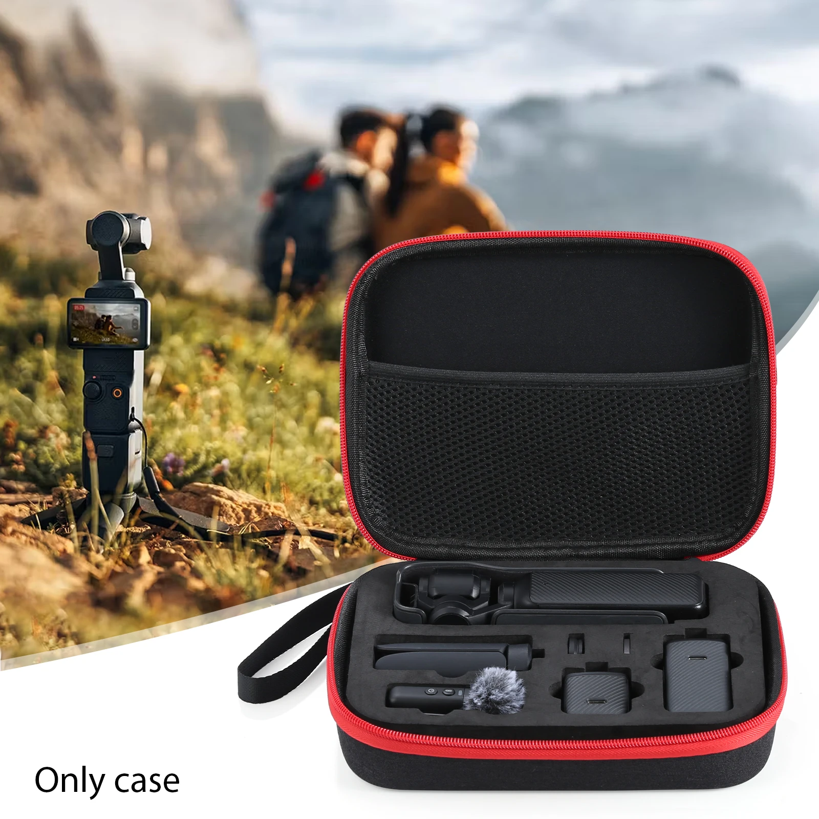 EVA Case for DJI Osmo Pocket 3 Storage Case，Portable Camera Accessory Handbag