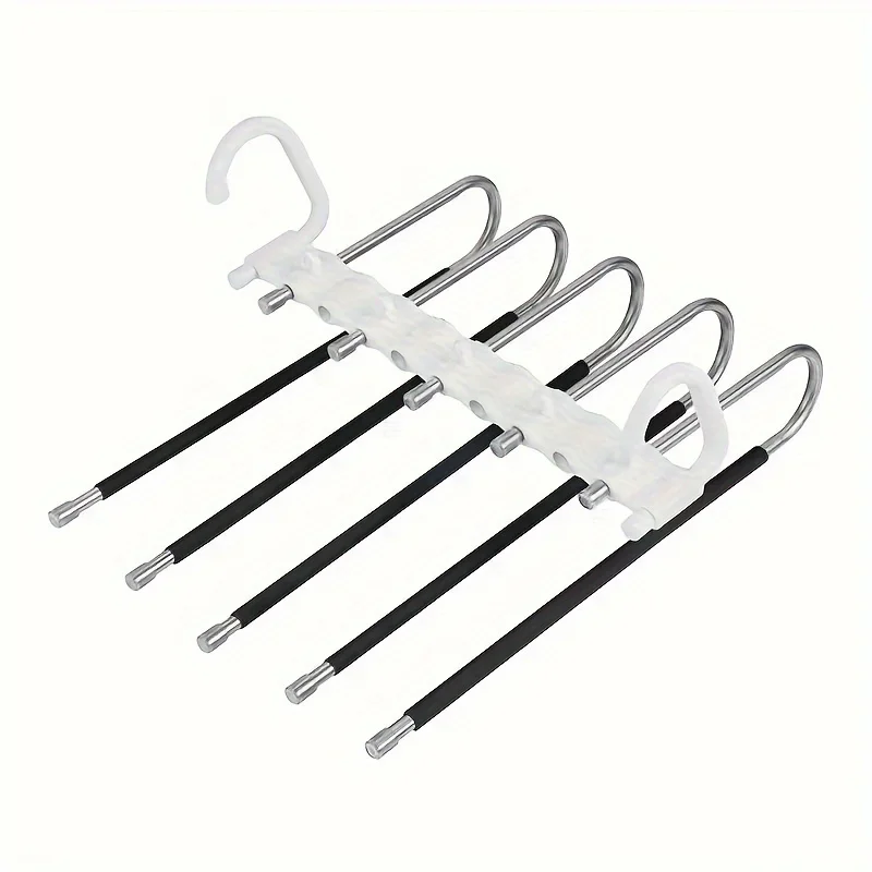 1pc-9-LayerA storage hanger for pants, scarves, etc. - can be used to save space