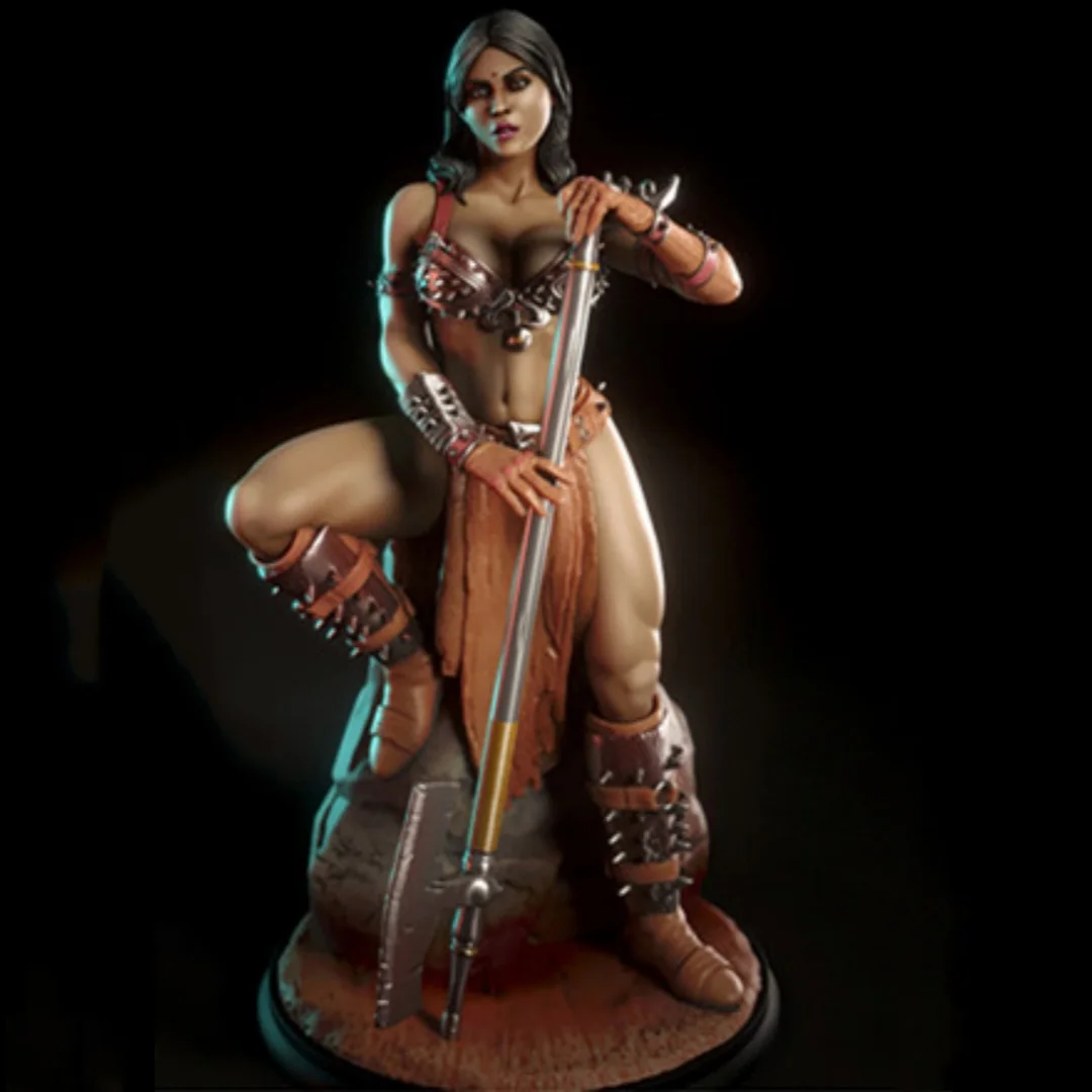 

1/24 Scale Resin Figure Assemble Model Kit Beauty Butcher Nsfw Two versions Unassembled and Unpainted 3D printing DIY toy 773