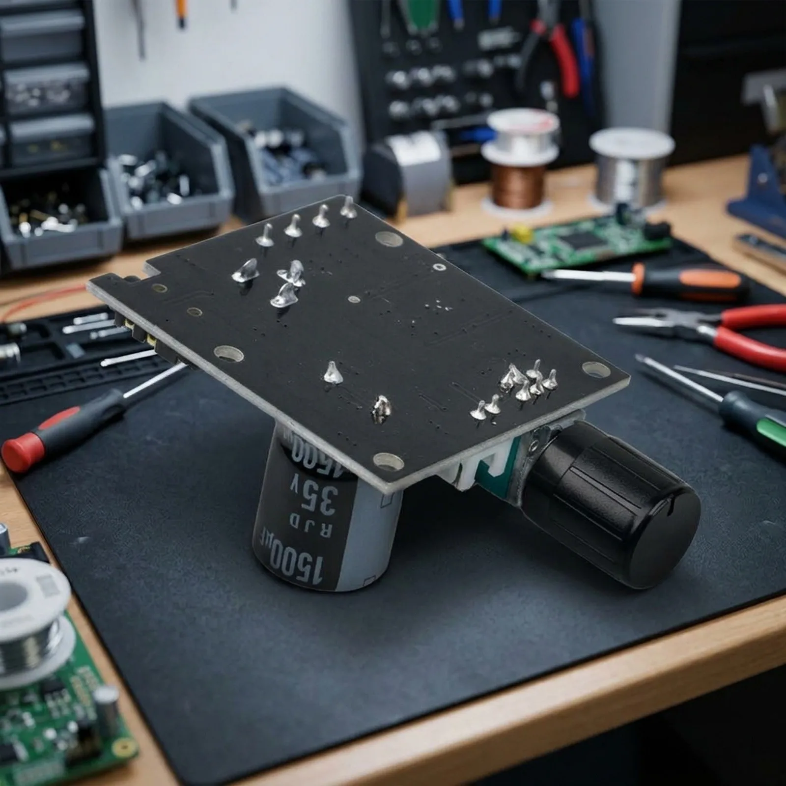 DIY Speaker Build Class D Audio Amp 12V Power Module Efficient Audio Board Audio Module 15W Per Channel Minimal Heat Generation