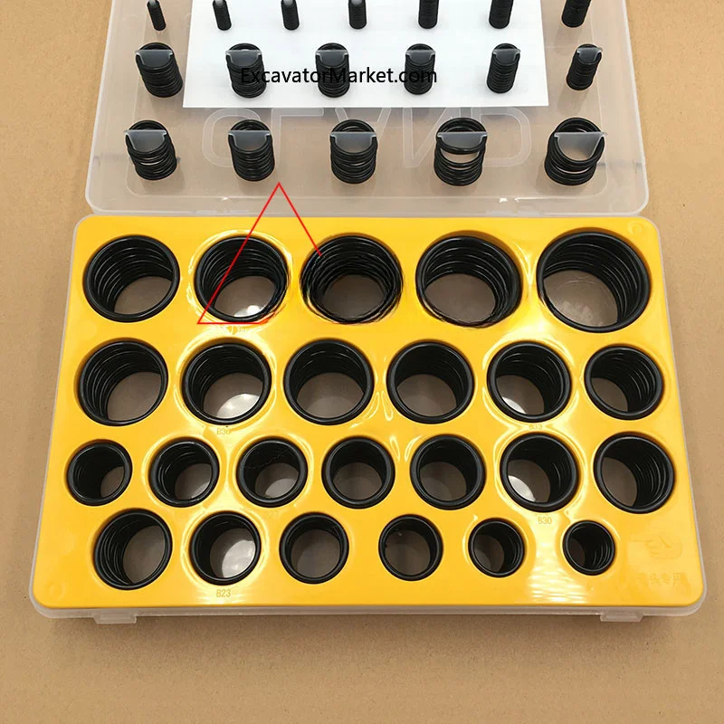 Excavator Spare XCMG xe60 75 80 150 200 215 230d special O-ring box sealing ring excavator accessories