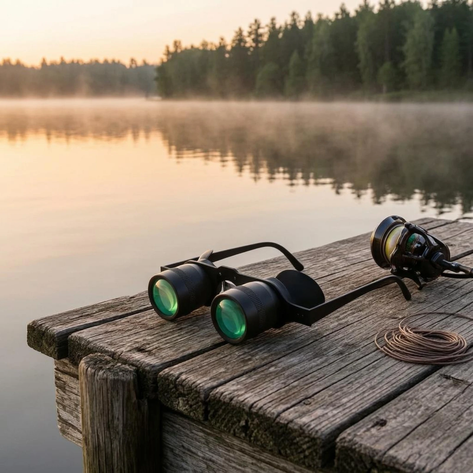 Fishing Viewing Glasses Adjustable Focus Fishing Telescope Outdoor Gear Curved-Arm Arms for Anglers